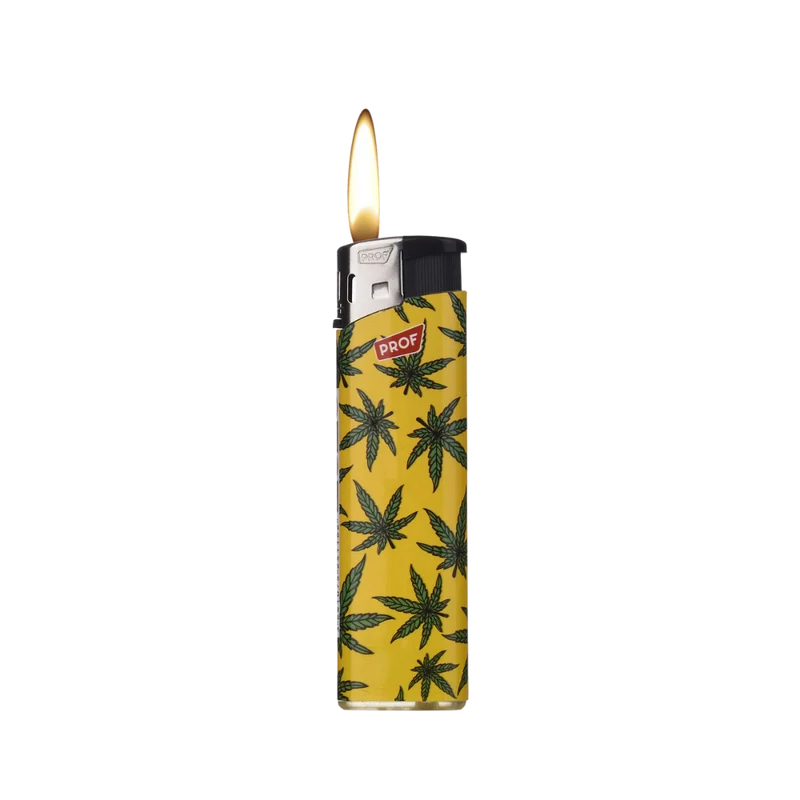 PROF - Elektrisches Feuerzeug Rasta Leaves
