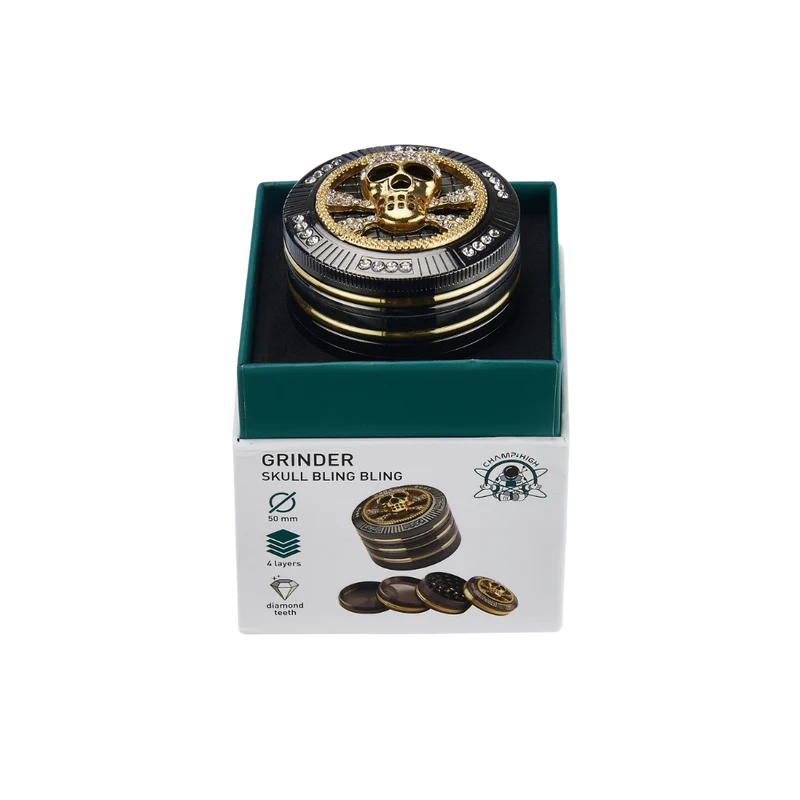 CHAMP HIGH GRINDER - Skull Bling Bling