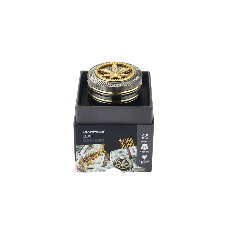 CHAMP HIGH GRINDER - Bling Bling Leaf