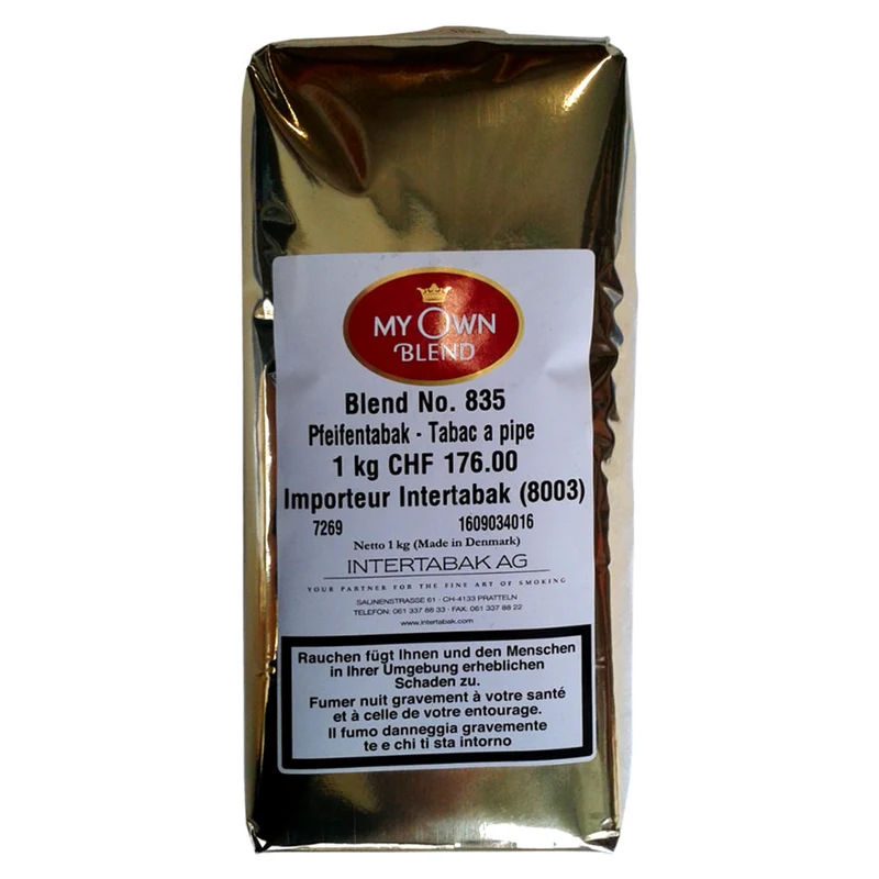 MOB No. 835 Mélange Privé Aromat Pfeifentabak - 1kg