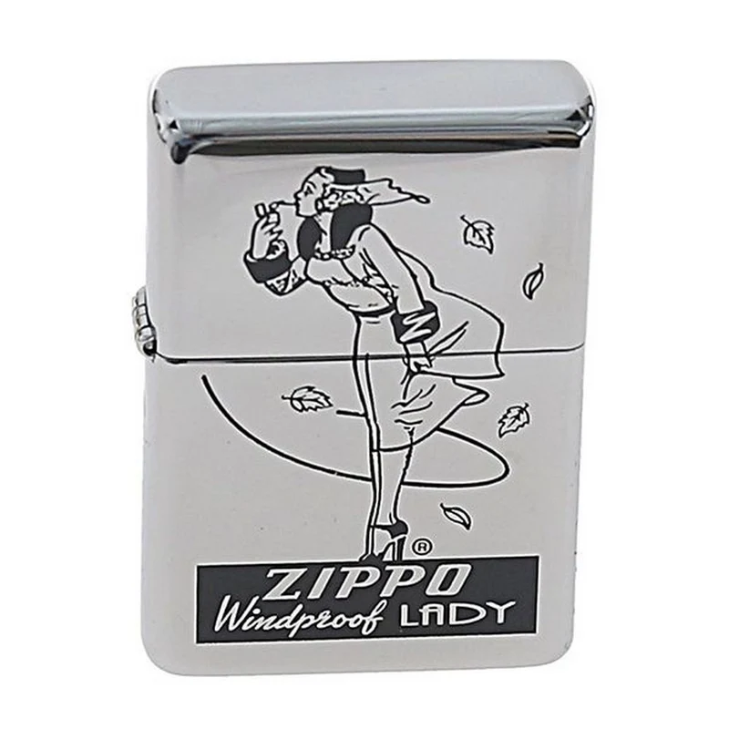 Lady Wind Zippo Lighter i Gaveæske