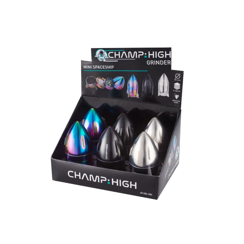 CHAMP HIGH GRINDER - Mini Spaceship 50mm 4-teilig