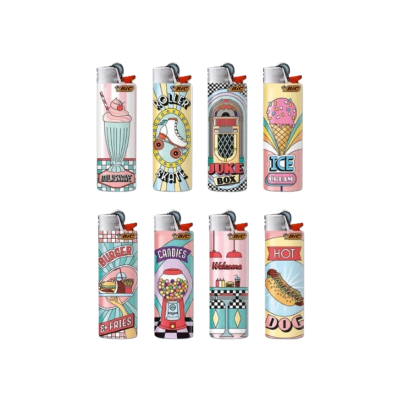BIC Feuerzeug MAXI Retro Love (50er)