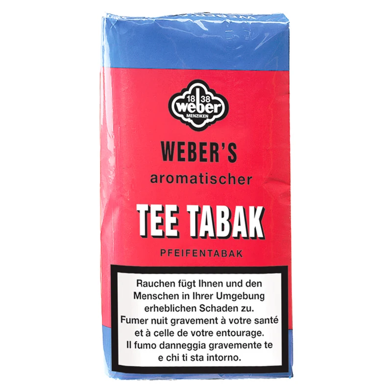 Weber Tee Tabak Rotband Pfeifentabak - 80g