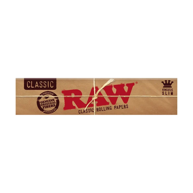 RAW Classic King Size Slim – Papers Display 50 x 32 Blatt