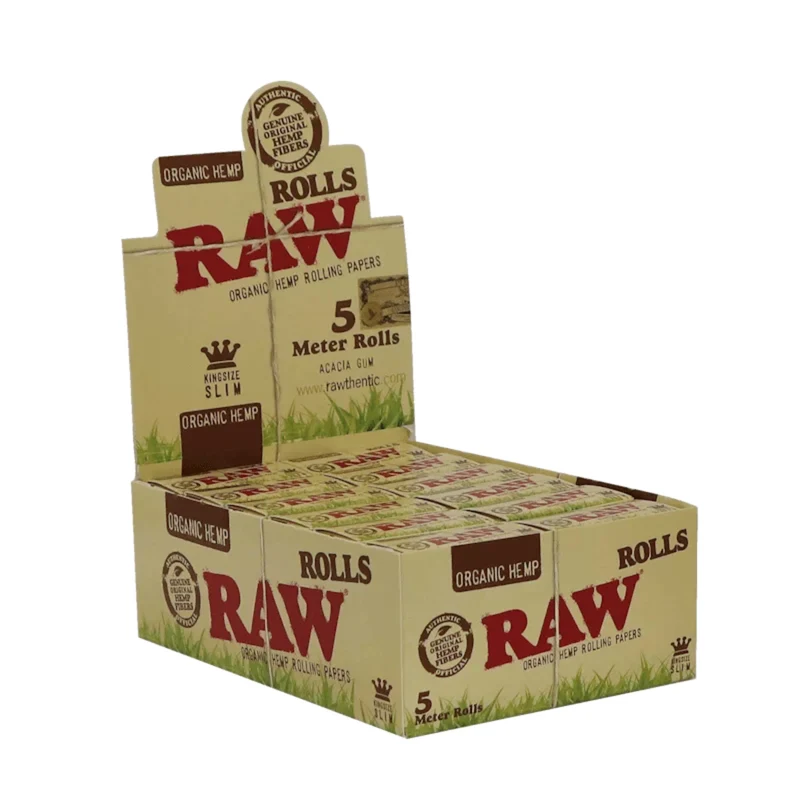 RAW Organic Rolls Slim 5m (24 Stk.)