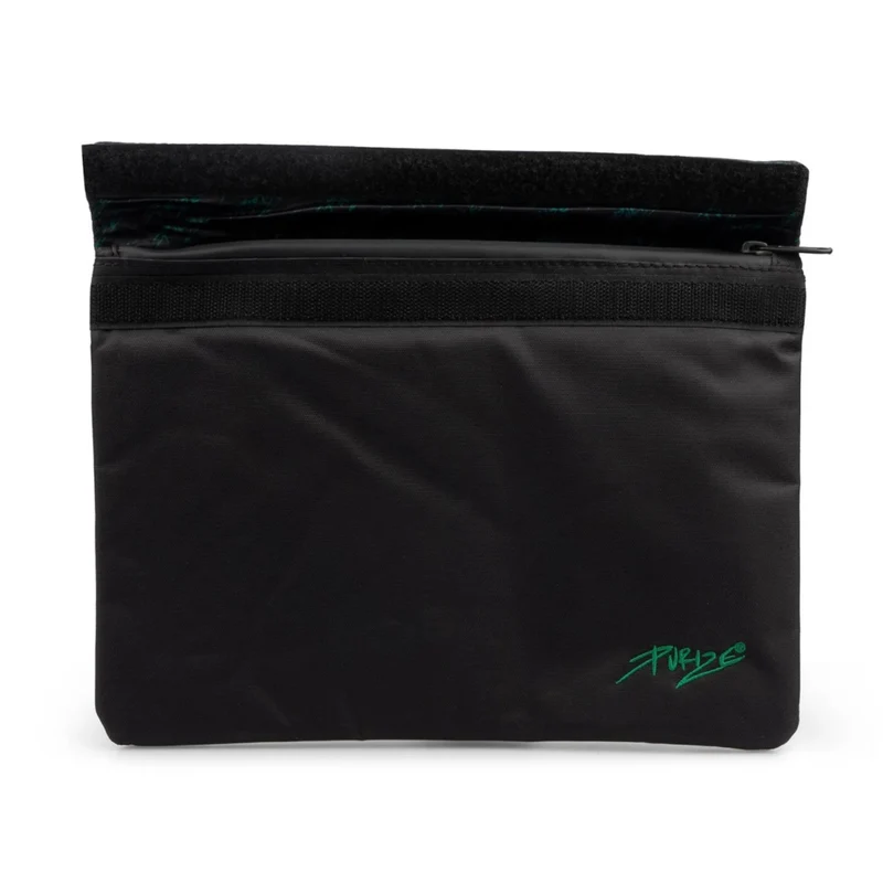 PURIZE® Geruchsdichte Aktivkohletasche M Black