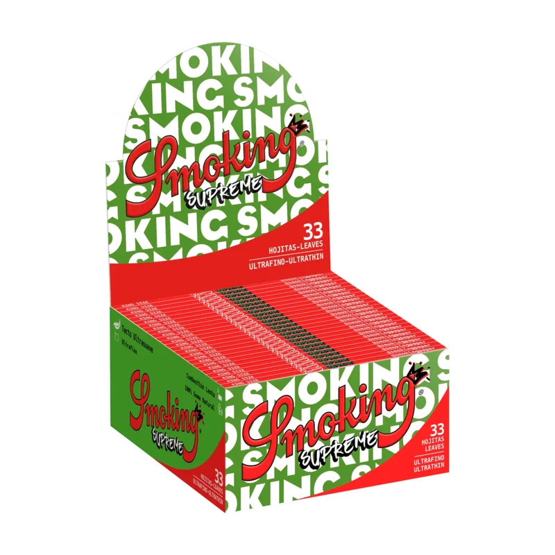 Smoking Supreme King Size – Papers Display 50 Stk.