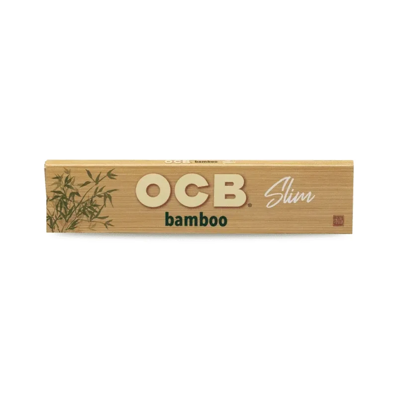 OCB Bamboo King Size Slim – Papers Display 50 x 32 Blatt