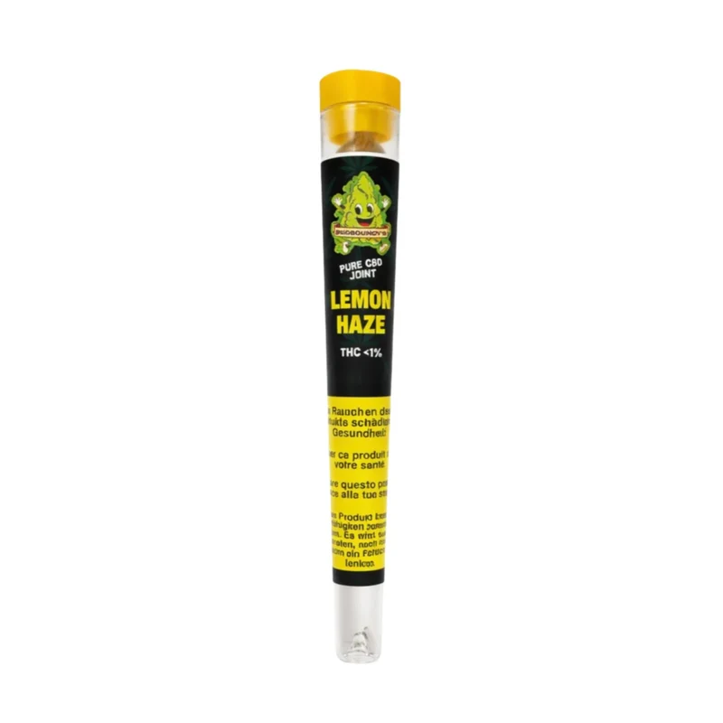 BudBouncy Lemon Haze Indoor CBD Joints Box 20 x 1g