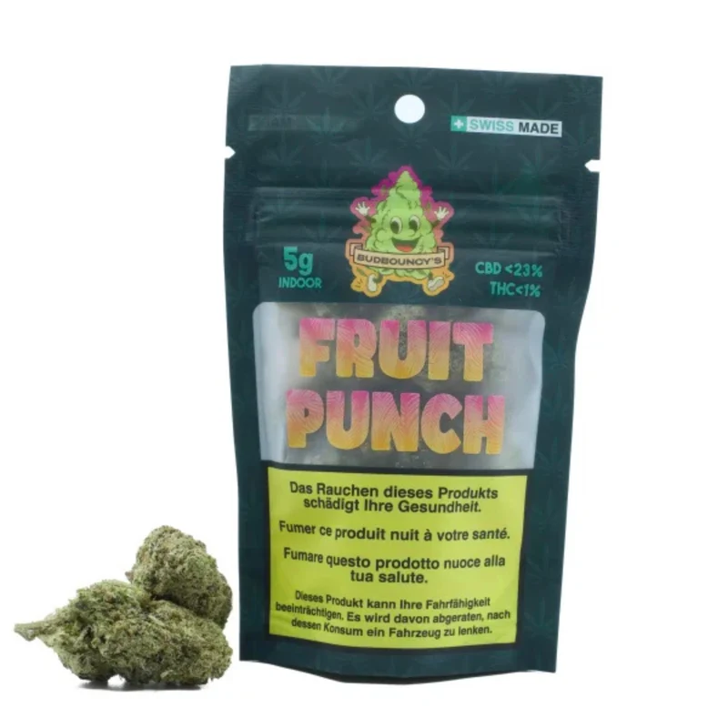 BudBouncy Fruit Punch Indoor CBD Blüten 5g