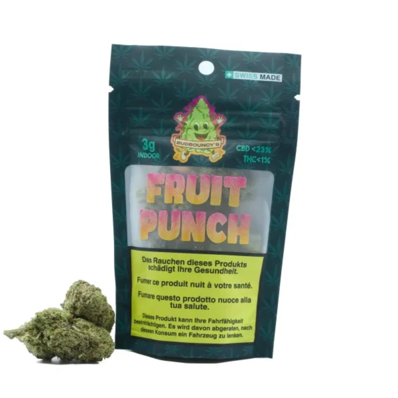 BudBouncy Fruit Punch – Indoor CBD Blüten 3 g