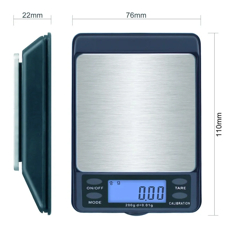 Dipse Digitalwaage MTW 200g / 0.01g