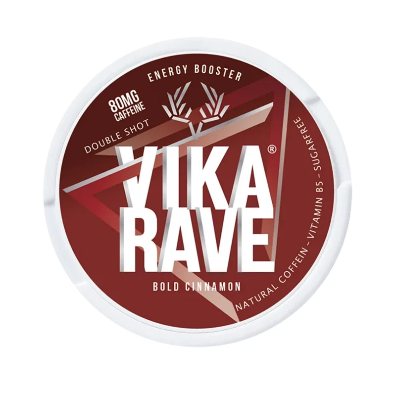 VIKA Rave Double Shot Bold Cinnamon – Koffein Pouches 80mg