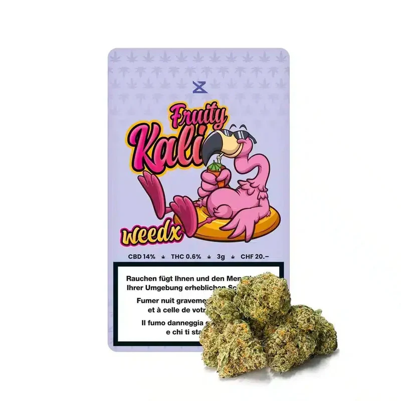 Weedx Fruity Kali – Indoor CBD Blüten 3g