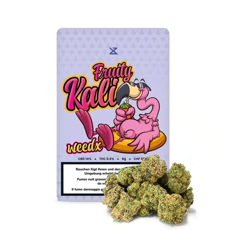 Weedx Fruity Kali – Indoor CBD Blüten 8g