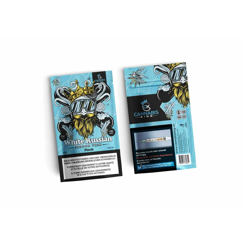 Cannabis King White Russian Indoor CBD Trim 18 g