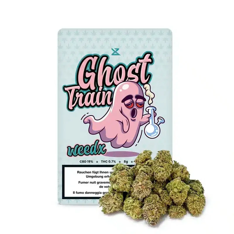 Weedx Ghost Train – Indoor CBD Blüten 8g