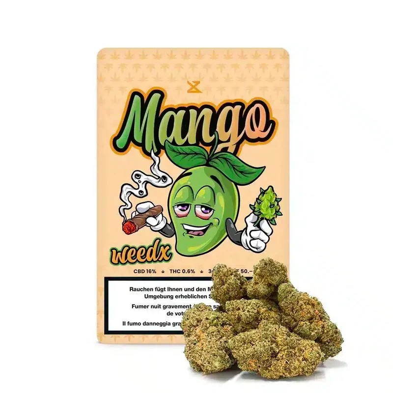 Weedx Mango – Indoor CBD Blüten 8g