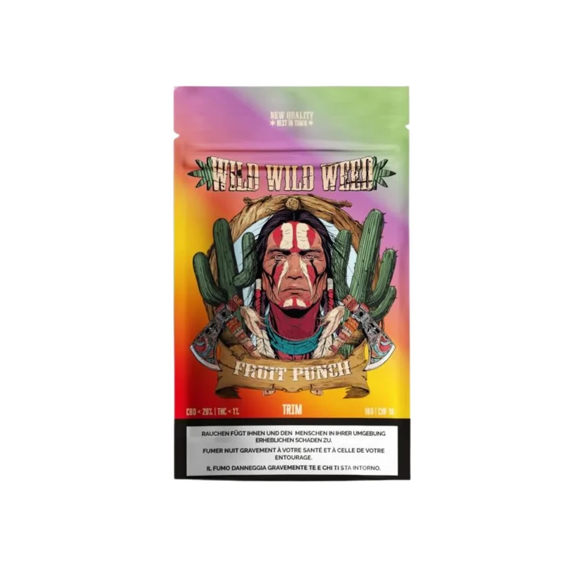 Wild Wild Weed 2.0 Fruit Punch – Indoor CBD Trim 10g