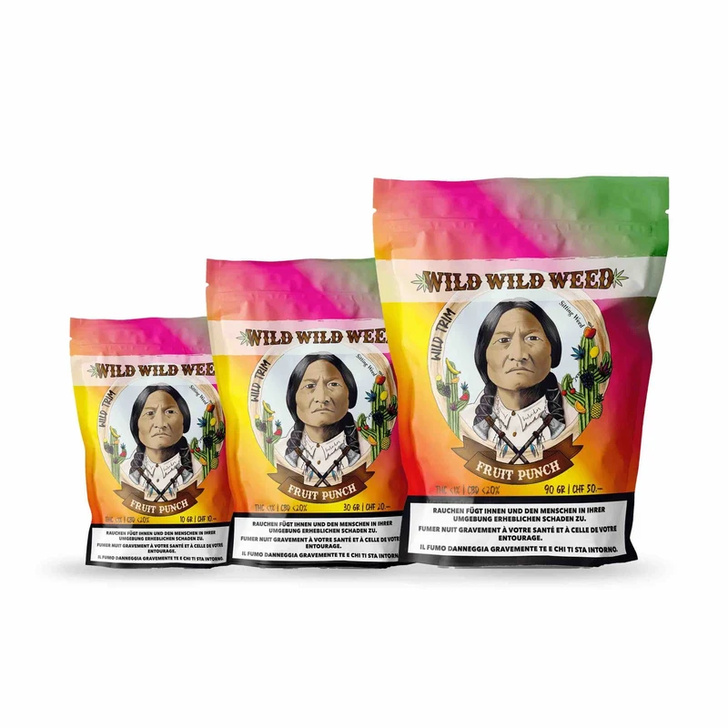 Wild Wild Weed 2.0 Fruit Punch – Indoor CBD Trim 10g