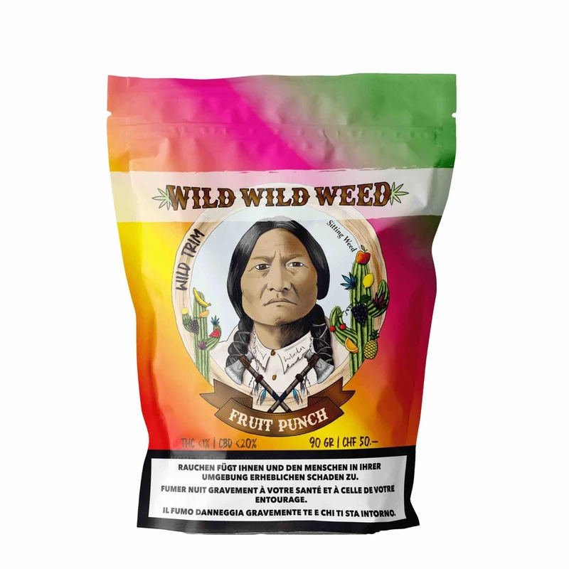 Wild Wild Weed 2.0 Fruit Punch – Indoor CBD Trim 90g