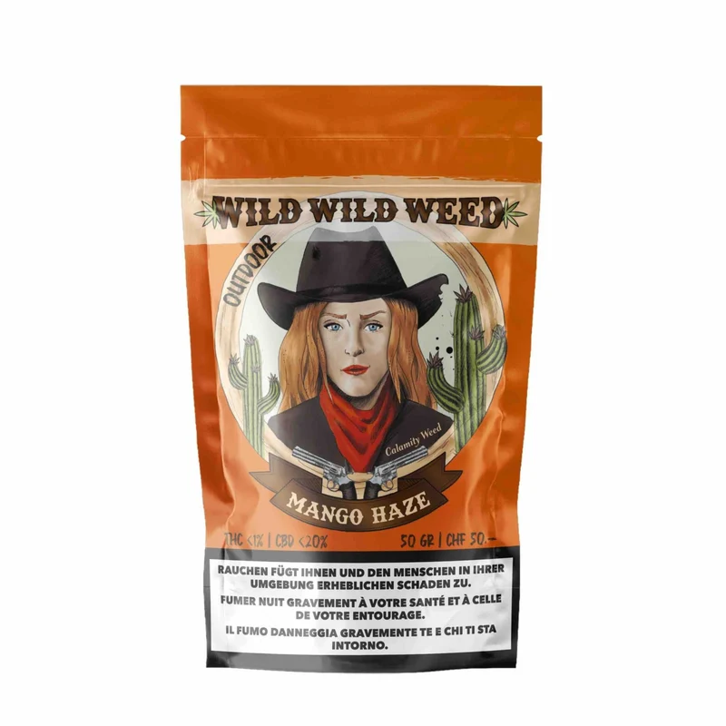 Wild Wild Weed Mango Haze – Outdoor CBD Blüten 50g