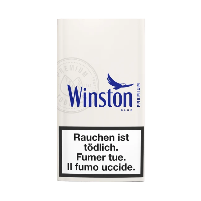 Winston Blue – Drehtabak American Blend, 10 x 25g