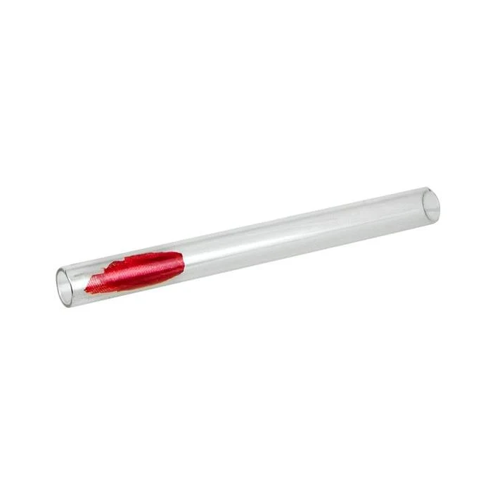 Growpoint Ziehrohr Glas Love Roses – Schnupftabak, 100mm, 36 Stk.