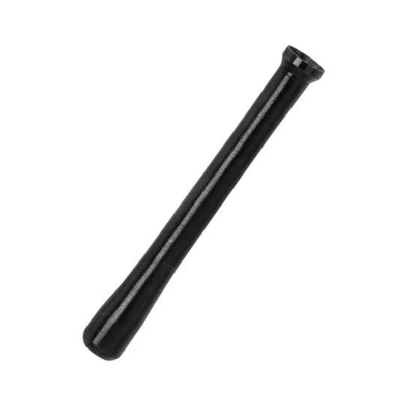 Growpoint Ziehrohr Metall Schwarz – Rohr für Schnupftabak, 65mm
