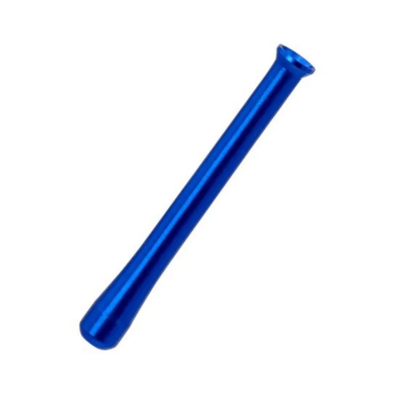 Growpoint Ziehrohr Metall Blau – Rohr für Schnupftabak, 65mm