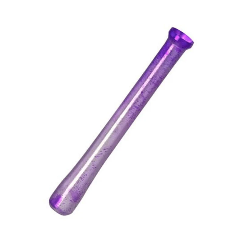 Growpoint Ziehrohr Metall Lila – Rohr für Schnupftabak, 65mm