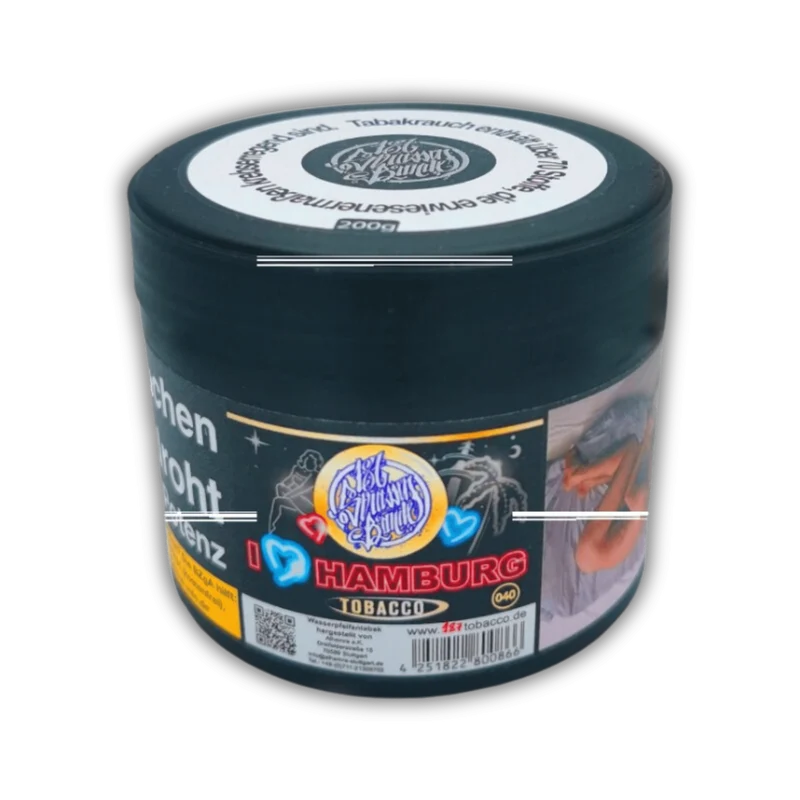 187 Strassenbande I Love Hamburg Shisha Tabak 200g