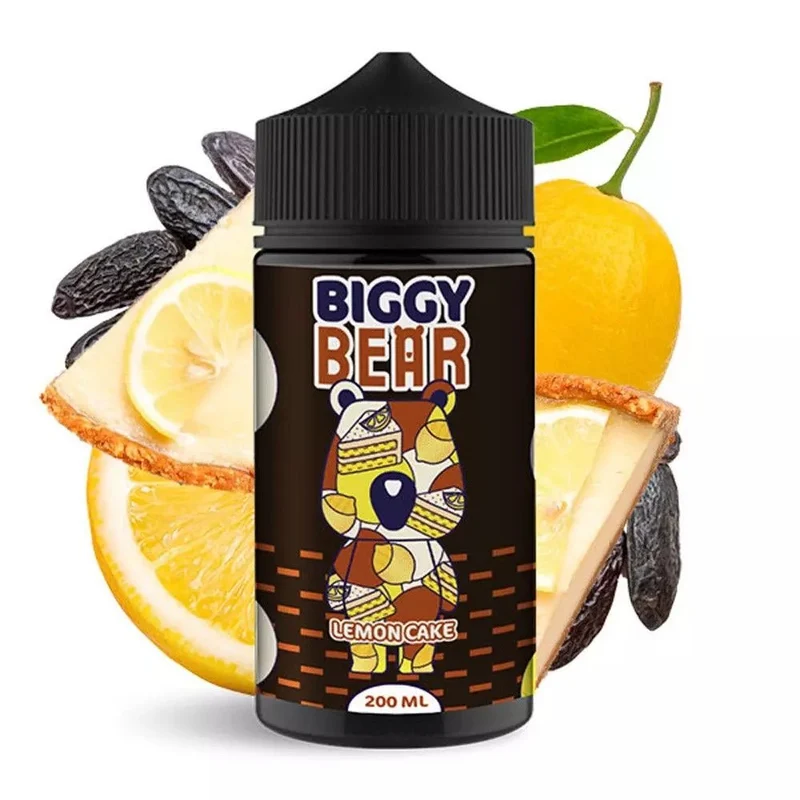 Biggy Bear Lemon Cake 200ml E-Liquid ohne Nikotin