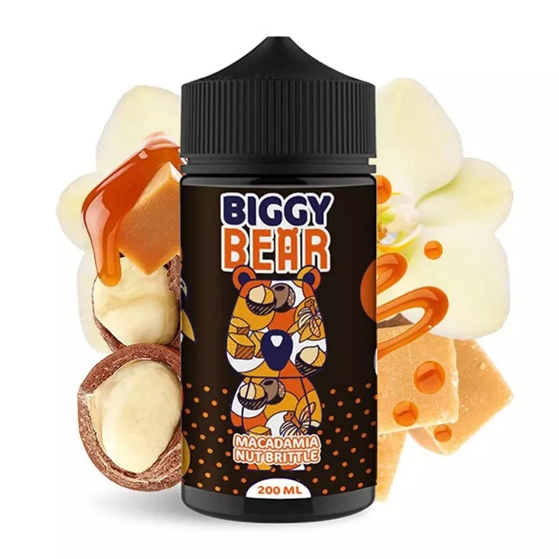 Biggy Bear Macadamia Nut Brittle 200ml E-Liquid ohne Nikotin