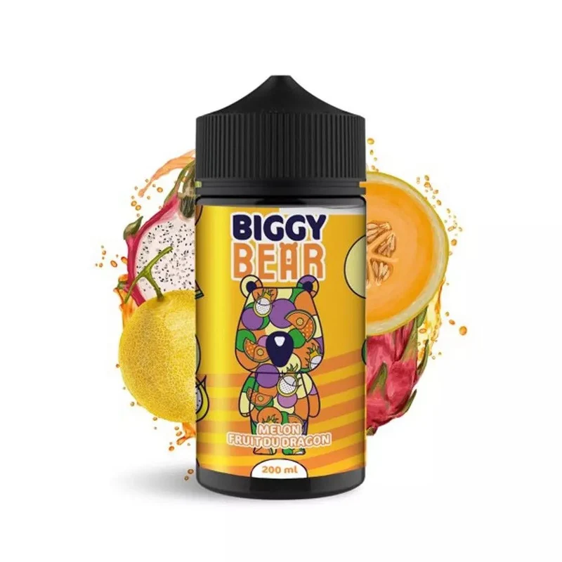 Biggy Bear Melon Fruit du Dragon 200ml E-Liquid ohne Nikotin