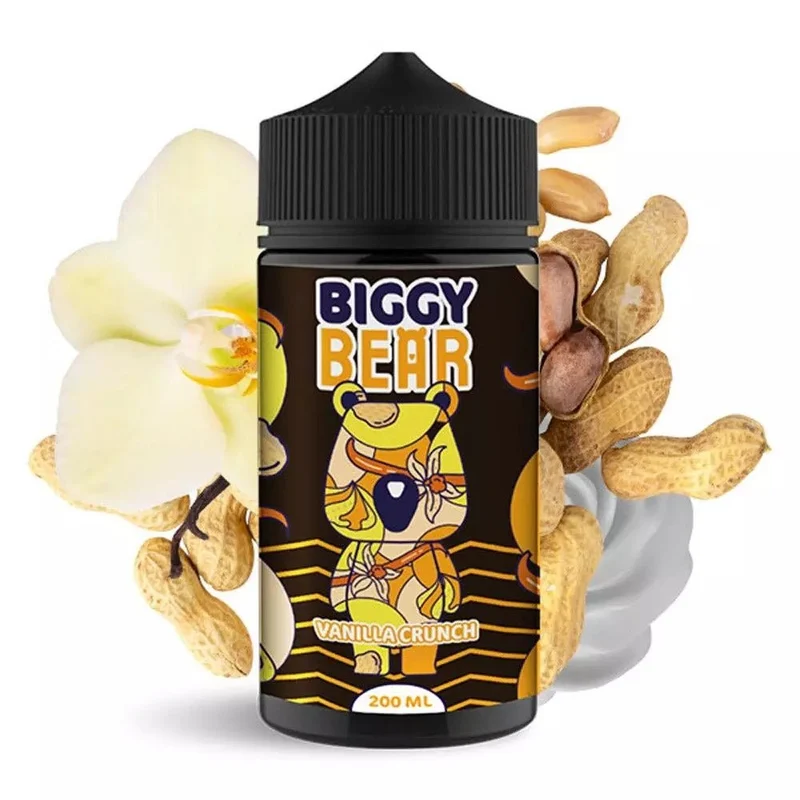 Biggy Bear Vanilla Crunch 200ml E-Liquid ohne Nikotin