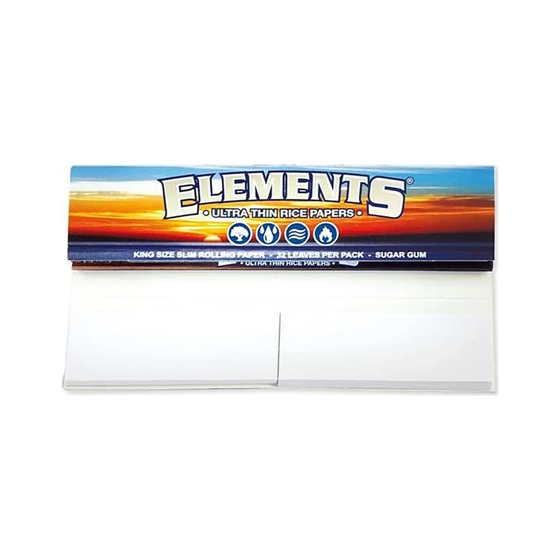 Elements Connoisseur King Size Slim + Tips – Papers, 24 Stück