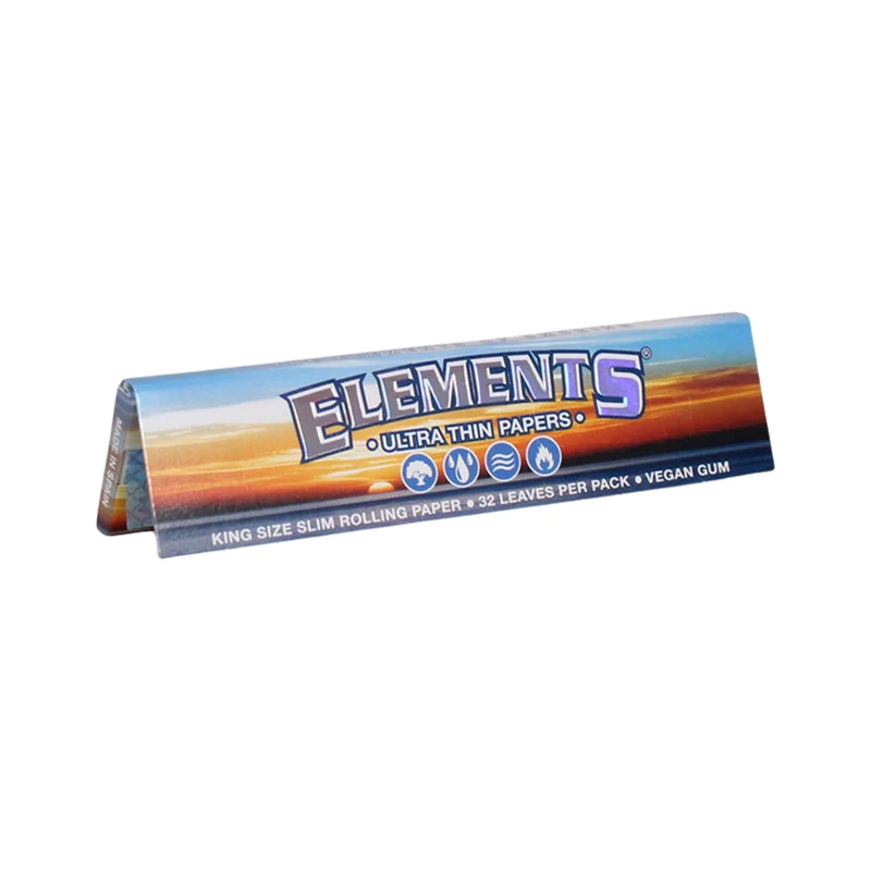 Elements Blue King Size Slim – Papers, 50 Stück