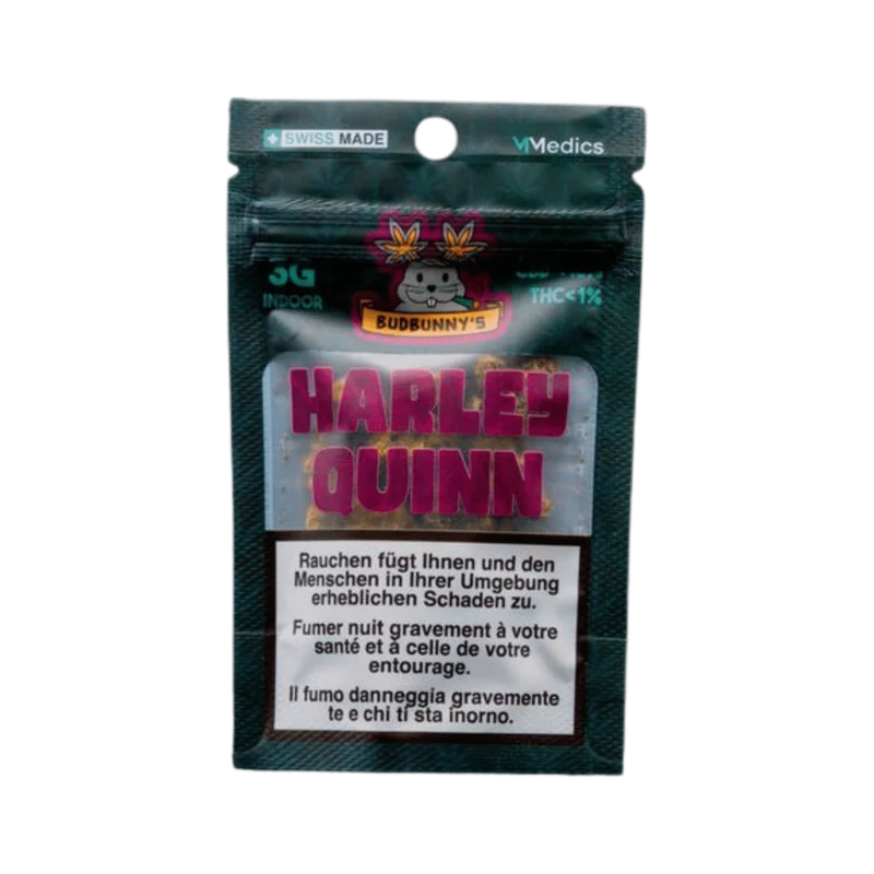 BudBouncy HQ Harley Quinn – Indoor CBD Blüten 3g