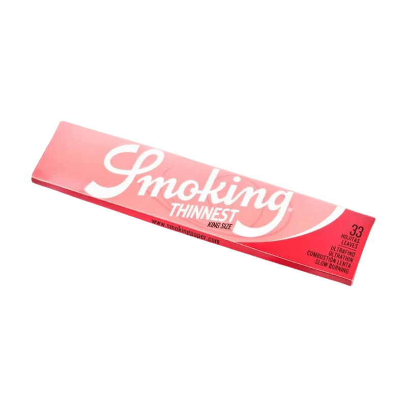 Smoking Thinnest King Size Slim Papers – Display, 50 Hefte à 33 Blatt