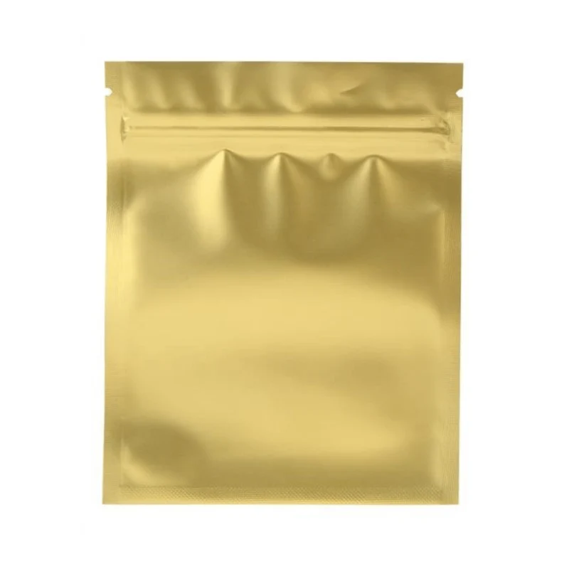 Rauchwerk Smellproof Bags Gold – Zip Beutel 125x100mm, 100 Stk.