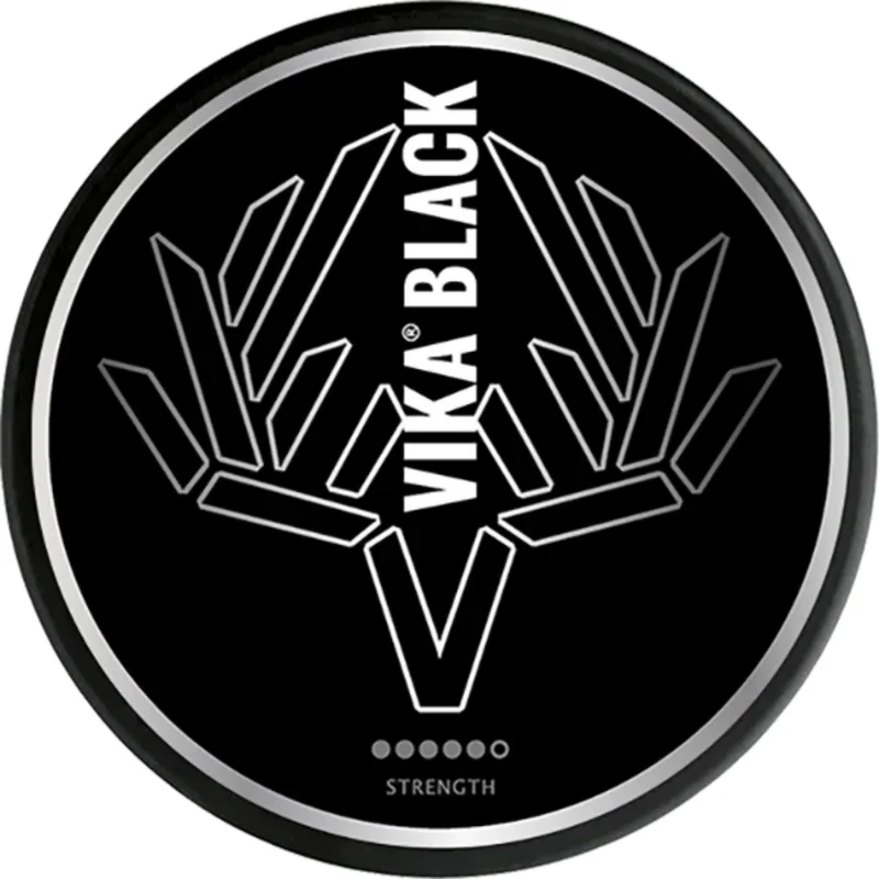 VIKA Black Regular White Dry – Tabak Snus 13g