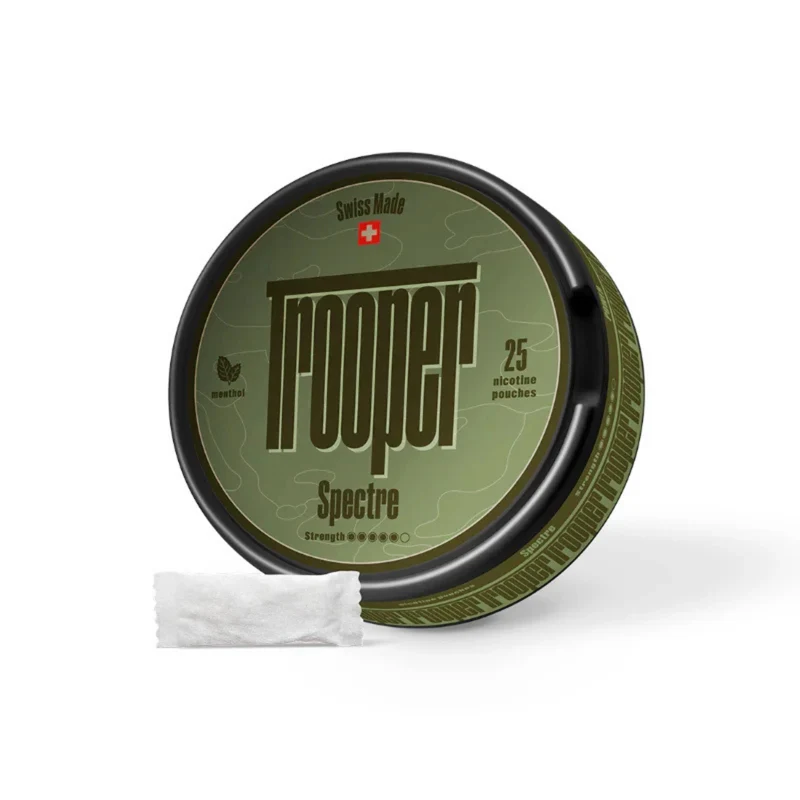 Heimat Trooper Spectre Menthol – Nikotin Pouches 15 mg/Pouch