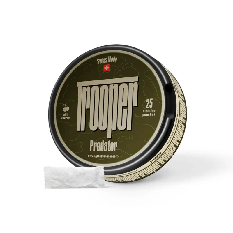 Heimat Trooper Predator Wild Cherry – Nikotin Pouches 15 mg/Pouch
