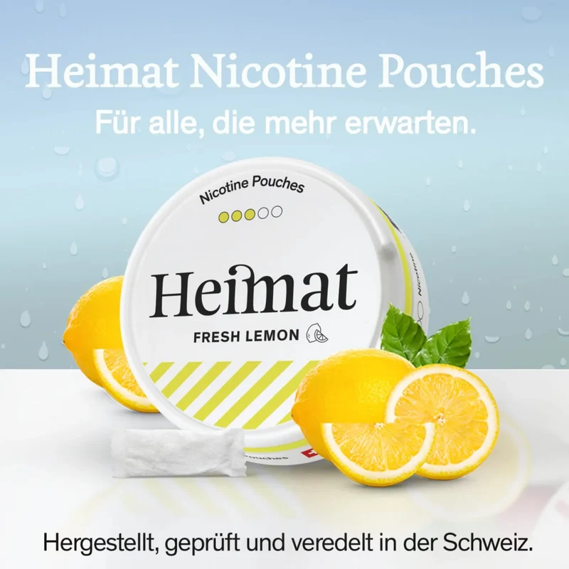 Heimat Snus Fresh Lemon 15mg/Pouch