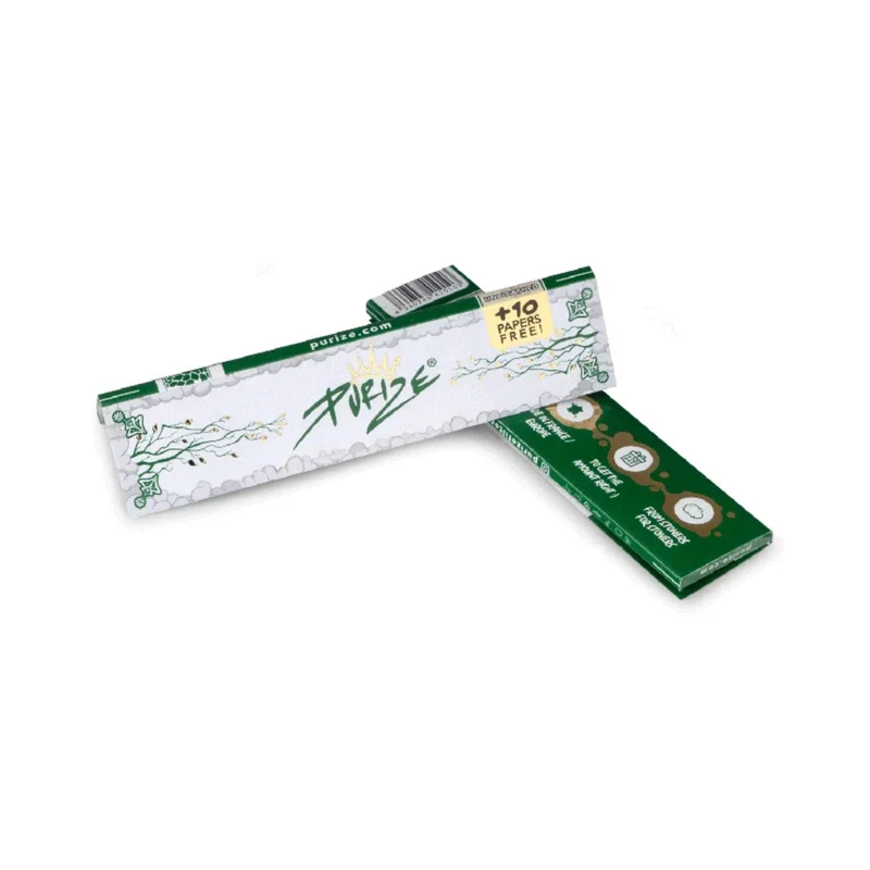 PURIZE King Size Slim Brown Box – Papers 50 x 42 Blatt