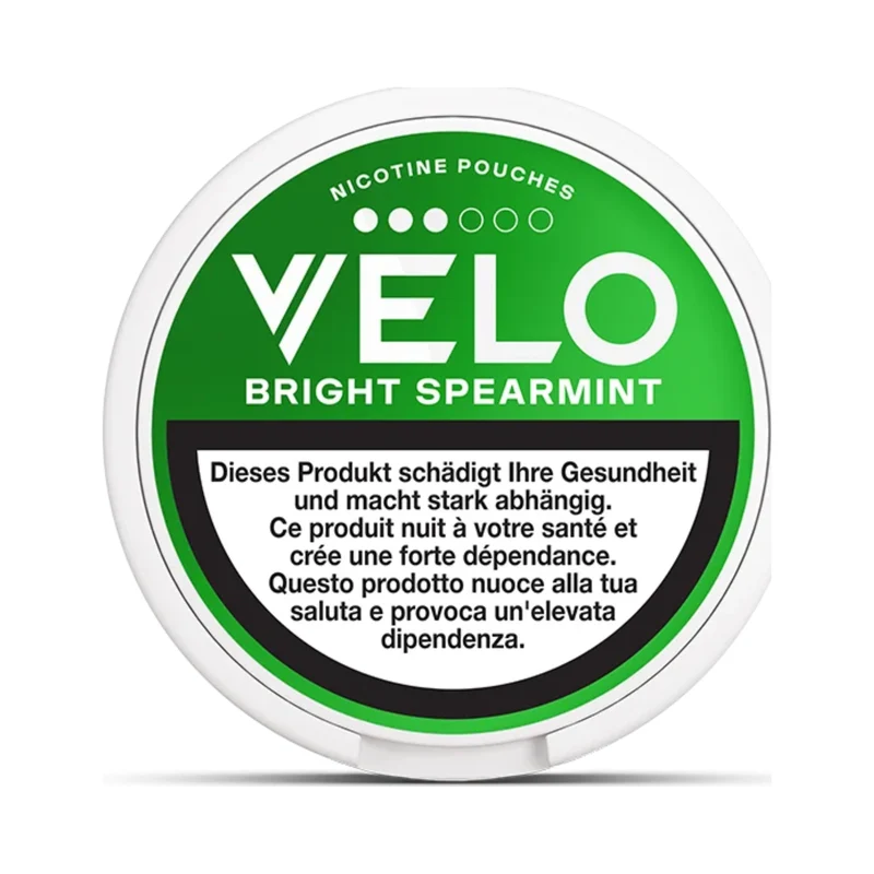 VELO Swiss Edition Bright Spearmint – Snus Pouches Stärke 3/6