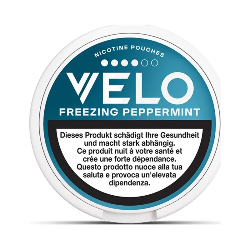 VELO Swiss Edition Freezing Peppermint – Snus Pouches Stärke 4/6