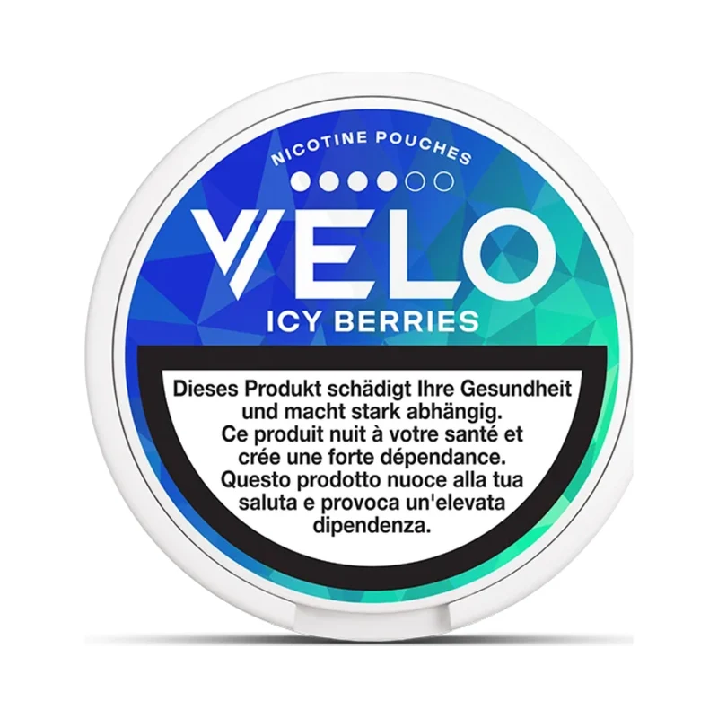 VELO Swiss Edition Icy Berries – Snus Pouches Stärke 4/6